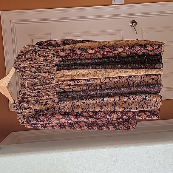 Free People Boho Merrie Mix Tunic S - Picture 5 of 5